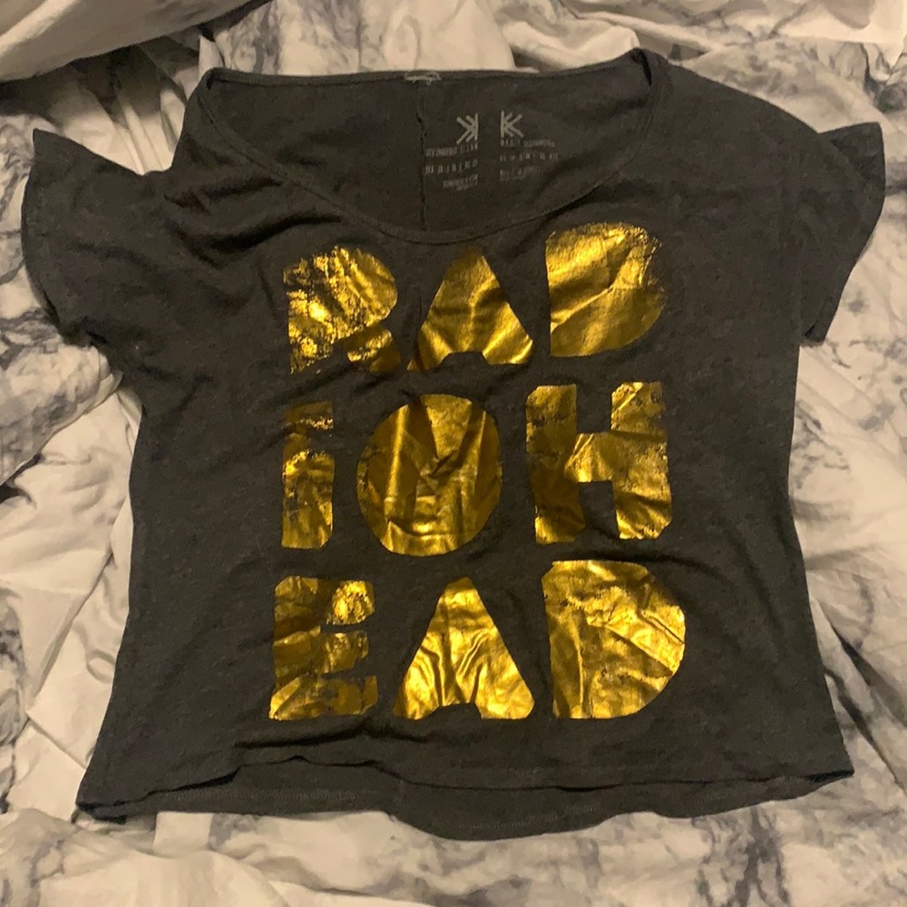 Radiohead Crop Tee